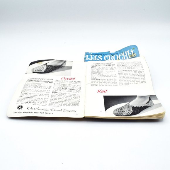 Vintage Let's Crochet Book 175 & Knit Crochet Embroider & Braid Book 173 - Picture 3 of 7